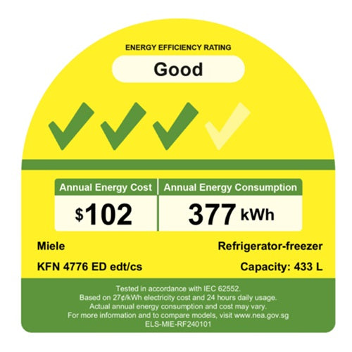 Miele KFN4776ED 2 Door Fridge