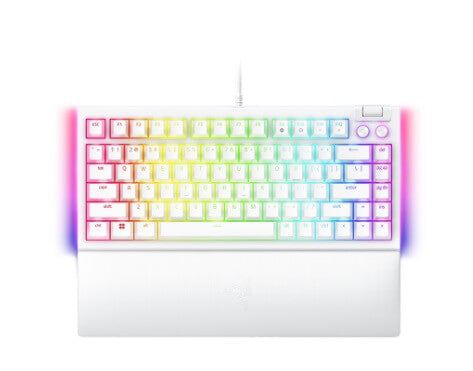 Razer BlackWidow V4 75% - US Layout Hot-swappable Mechanical Gaming Keyboard with Razer Chroma™ RGB