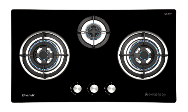 Brandt TG2283BEP 3 Burner Gas Hob