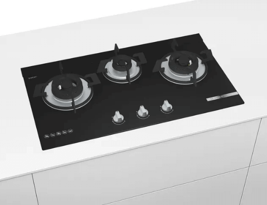 Bosch PMD93D31AF Series 4 Gas hob Tempered glass, Black