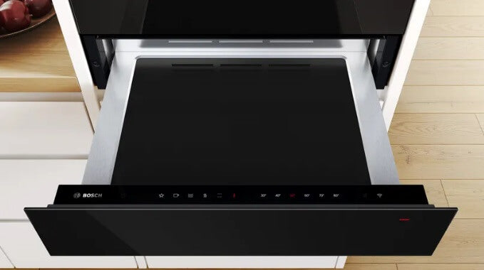 Bosch BIC7101B1B Series 8 Built-in warming drawer 60 x 14 cm Black