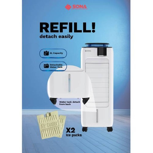 Sona SAC6306 Air Cooler 6L