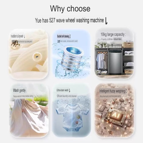 Haier Leader XQB100-L527H 10kg Top Load Washing Machine with Tub Self-Clean 1Yr Warranty Commercial Use