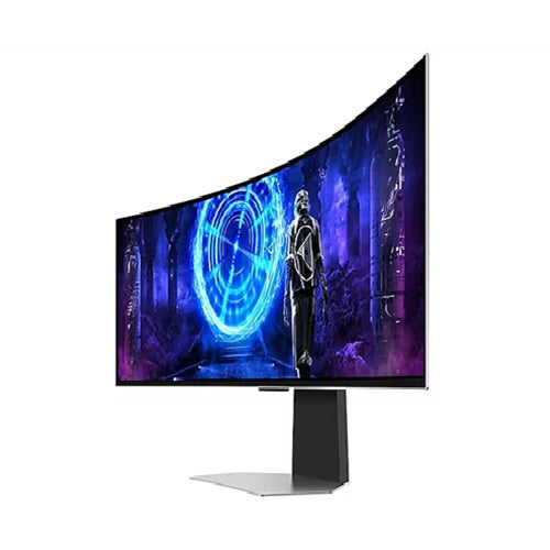 Samsung LS49DG950SEXXS 49-inch Odyssey OLED G9 G95SD DQHD 240Hz Gaming Monitor - Silver