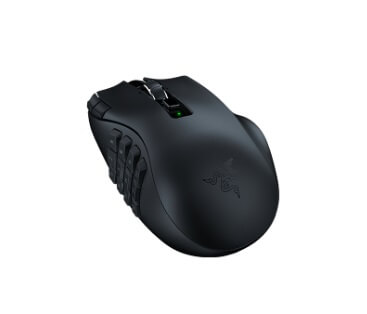 Razer Naga V2 HyperSpeed - Ergonomic Wireless MMO Gaming Mouse with 19 Programmable Buttons