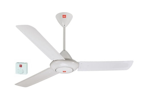 KDK M60SG White/Black 3 Blade Ceiling Fan 150cm