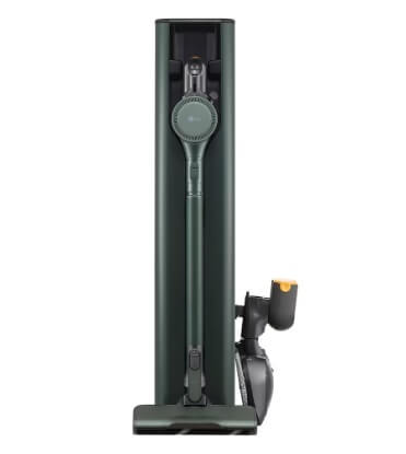 LG A9T-STEAM Objet Collection | LG CordZero™ A9 Kompressor™ Cordless Handstick with All-in-One Tower™
