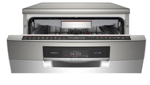 Bosch SMS8YCI01E 8 Free-standing dishwasher 60 cm Silver Inox