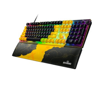 Razer Huntsman V2 - PUBG: BATTLEGROUNDS Edition - Linear Optical Switch - US - Optical Gaming Keyboard