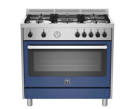 Bertazzoni RIS95C61LBX/XR/XB/XW/XV 90 cm 5-burner Range Cooker Electric Oven