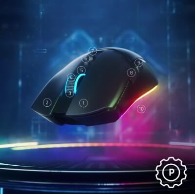 Razer Cobra Pro - Customizable Wireless Gaming Mouse with Razer Chroma™ RGB