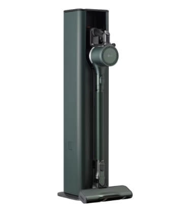LG A9T-STEAM Objet Collection | LG CordZero™ A9 Kompressor™ Cordless Handstick with All-in-One Tower™
