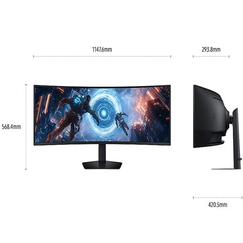 Samsung LS49FG912EEXXS 49" Odyssey G9 G91F DQHD 144Hz Gaming Monitor