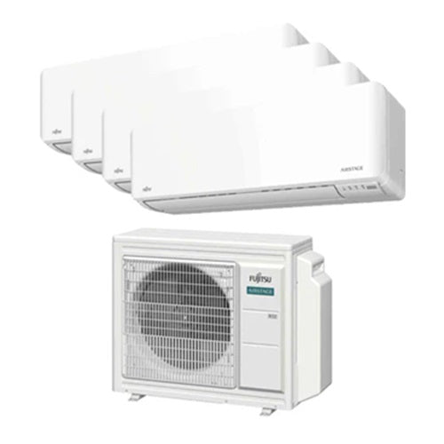 Fujitsu AOAH30CBTA4 / ASAH09CMCA x3 + ASAH18CMTA x1 Airstage System 4 Aircon (9k X3 + 18k)