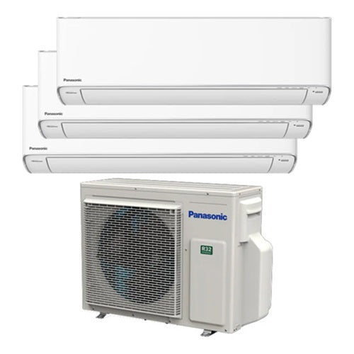Panasonic CU-3XU28YBZ / CS-XU9XKZW x1 + CS-XU12XKZW x1 + CS-XU18XKZW x1 Xu System 3 Aircon (9k + 12k + 18k)