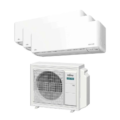 Fujitsu AOAH24CBTAS / ASAH09CMCA x3 Airstage System 3 Aircon (9k X3)