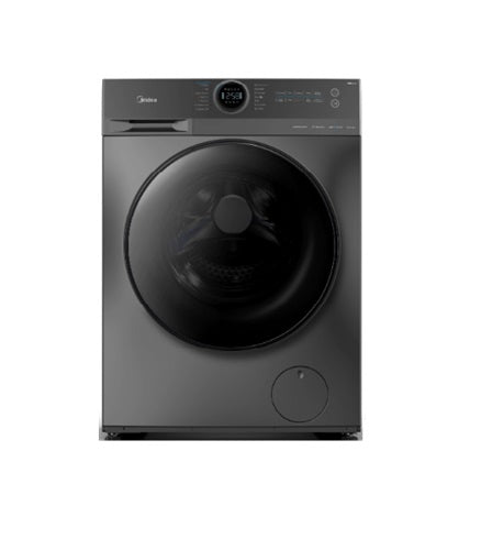 Midea MF200W95B Front Load Washer (9.5KG) + MDK1088HP Heat Pump Dryer (10KG) with Free Stacking Kit