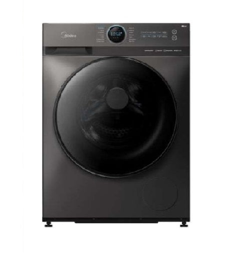 Midea Bundle With Free Stacking Kit MF200W120WB Front Load Washer (12kg) + MD200H100WT Heat Pump Dryer