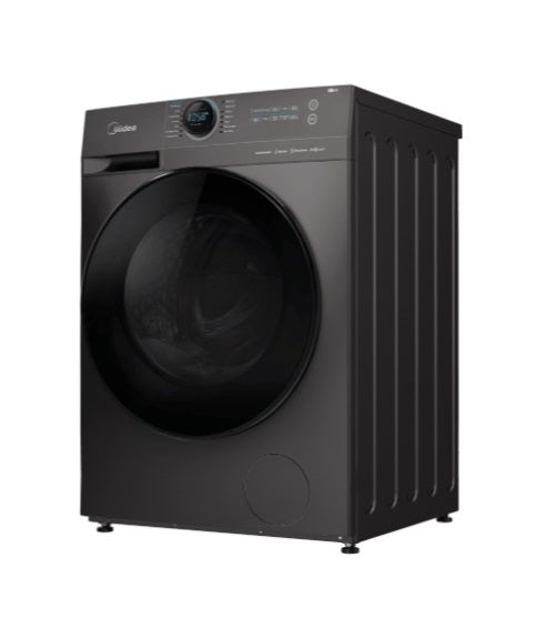 Midea Bundle With Free Stacking Kit MF200W120WB Front Load Washer (12kg) + MD200H100WT Heat Pump Dryer