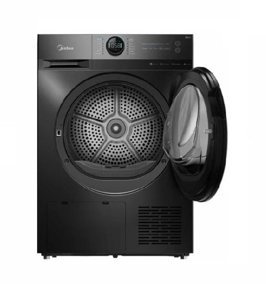 Midea Bundle With Free Stacking Kit MF200W120WB Front Load Washer (12kg) + MD200H100WT Heat Pump Dryer