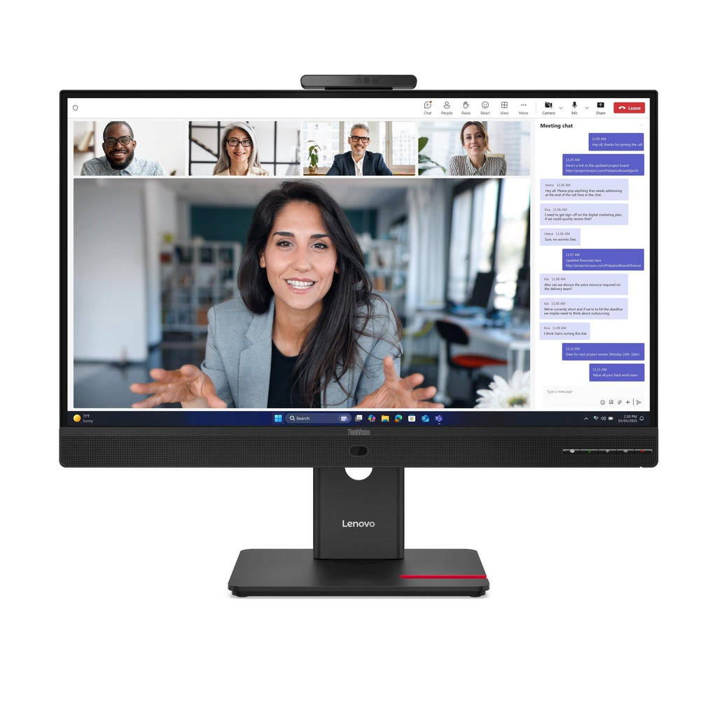 Lenovo ThinkVision T27QD-4v 27" QHD Video Conferencing Monitor