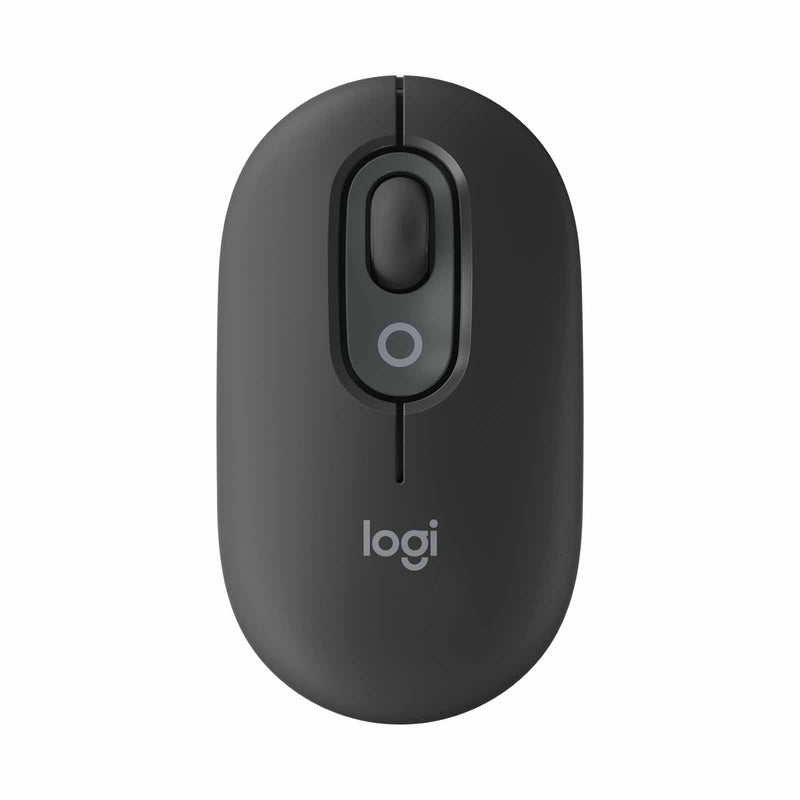 Logitech POP Wireless Mouse with Emoji Graphite