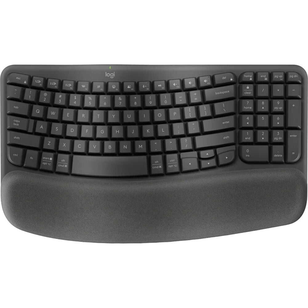Logitech Wave Keys for Business Wireless Keyboard Graphite
