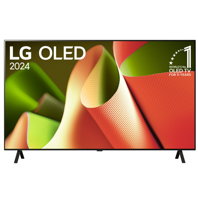 LG OLED77B4PSA 77-inch 4K B4 Smart OLED TV, α8 AI Processor, Wall Mount