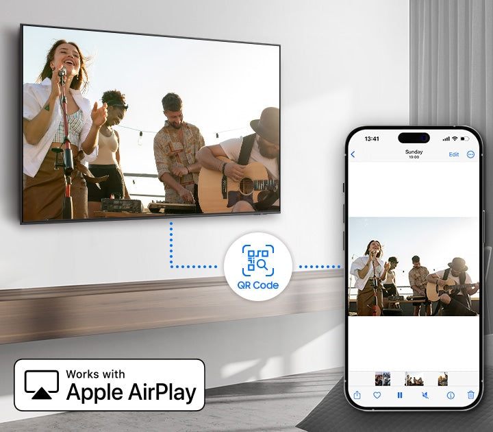 Samsung 43-inch HU8000F UHD 4K Smart Hotel TV with LYNK Cloud & AirSlim Design