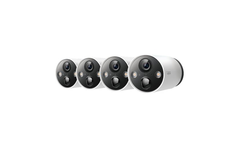 TP-Link Tapo Smart Wire-Free 4-Camera Security System C420S4