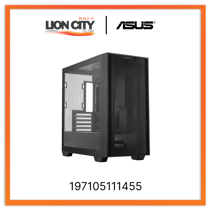 Asus ASUS A21 CASE BLACK 197105111455 Chassis