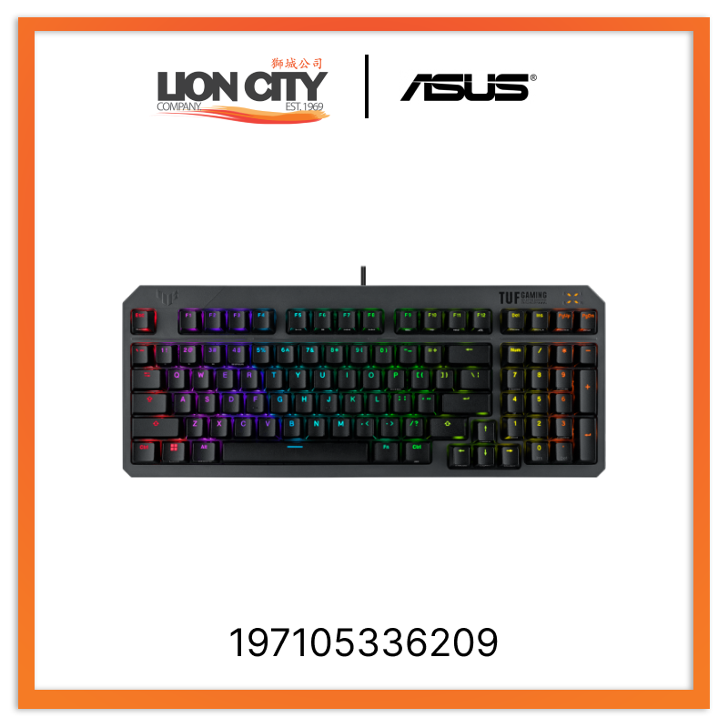 Asus TUF GAMING K3 GEN II BL 197105336209 Gaming Keyboard