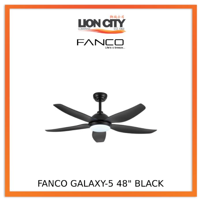 Fanco Galaxy 5 38"/ 48"/56" DC LED Ceiling Fan