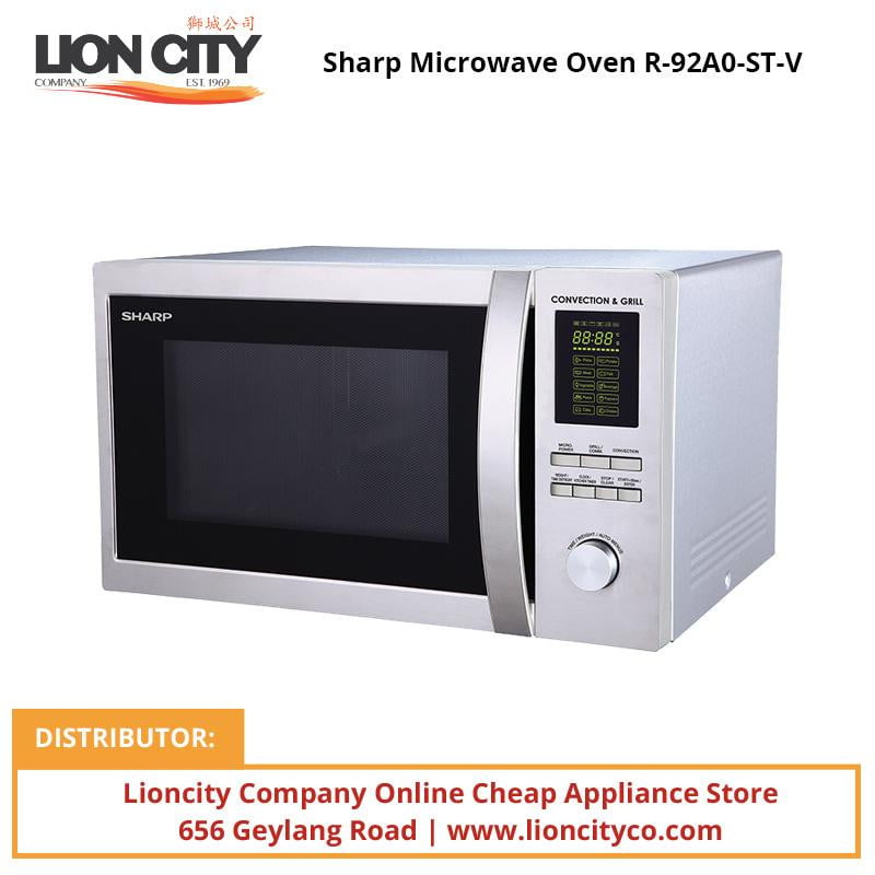 Sharp R92A0STV 32L Convection Microwave Oven | Lion City Company.