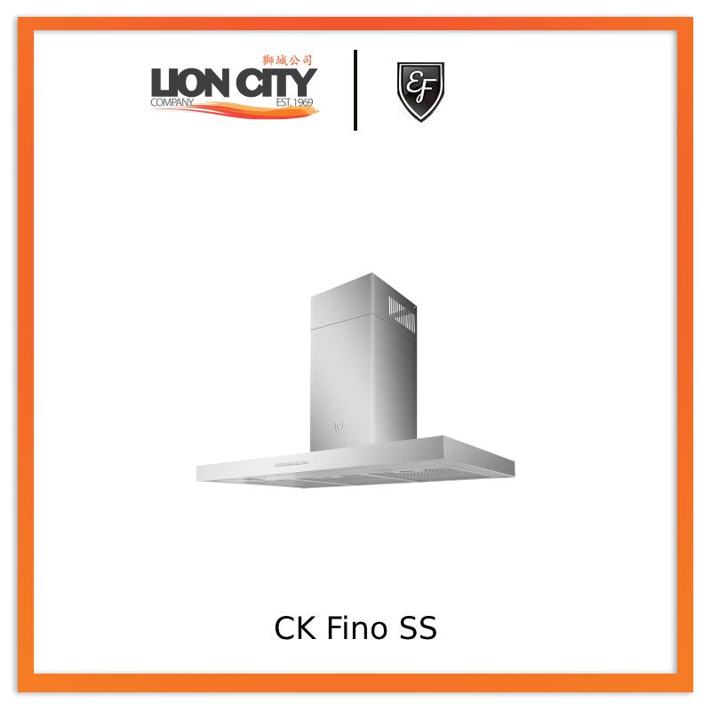 EF 90cm Chimney Hood CK-Fino SS | Lion City Company.