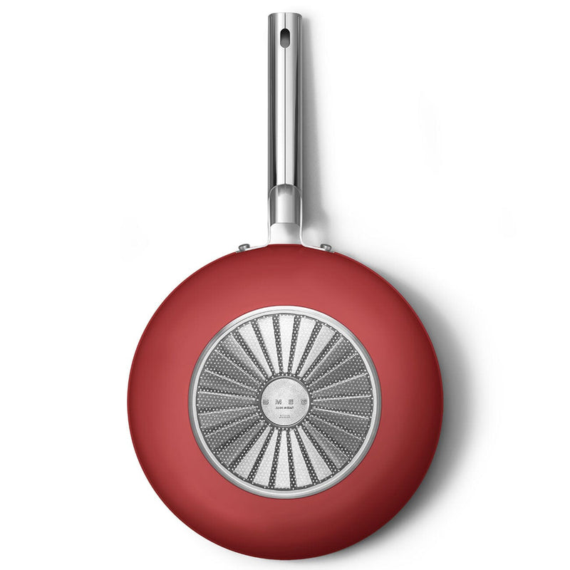 Smeg CKFW3001BLM/CRM/RDM Non-Stick Wok Cookware 50's Style Aesthetic