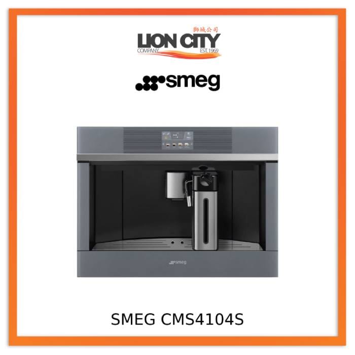 Smeg CMS4104S Automatic Built-in Espresso Coffee Machine 45 cm Compact Linea