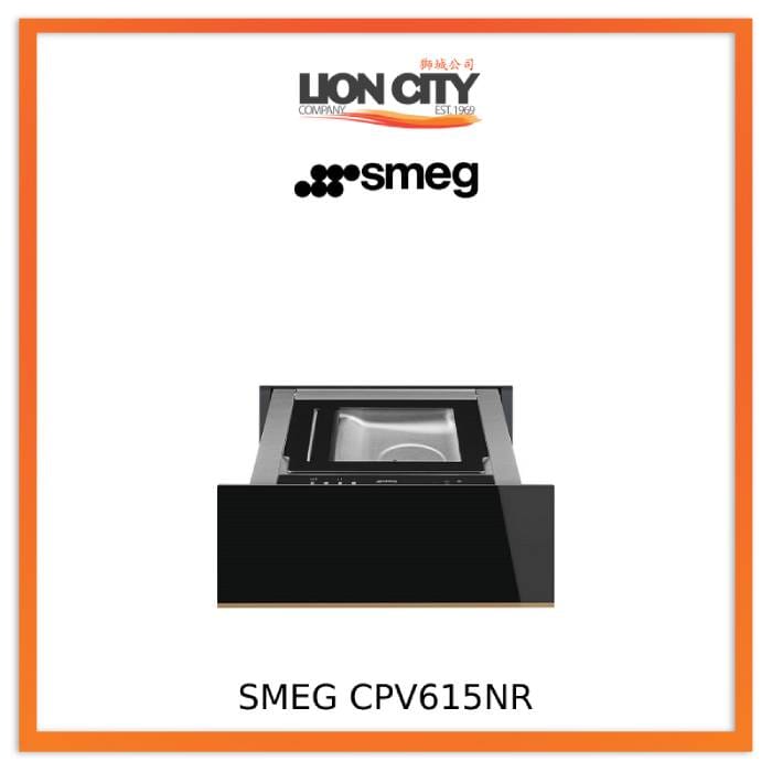 Smeg CPV615NR Sous-vide Drawer Dolce Stil Novo Aesthetic