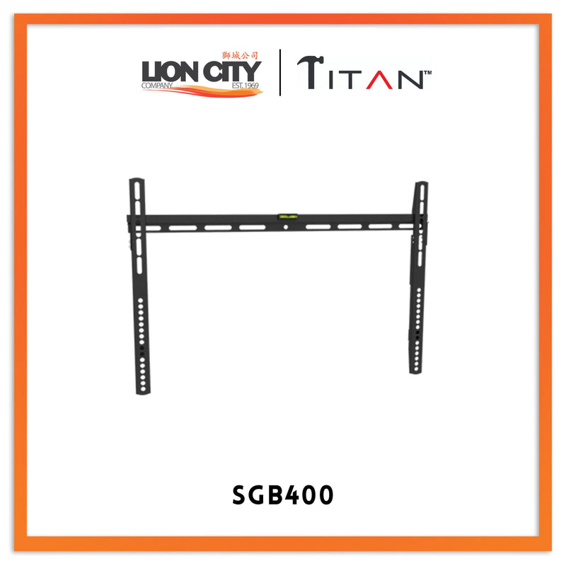 Titan Slim Fixed Bracket for 37 - 65 inch SGB400 | Lion City Company.