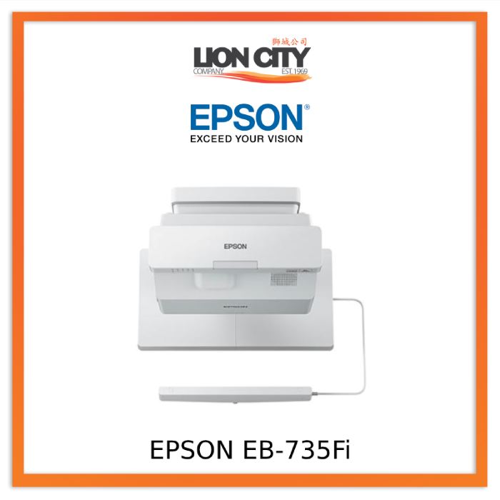 Epson EB-735Fi Full HD 3LCD 1080P Interactive Laser Projector