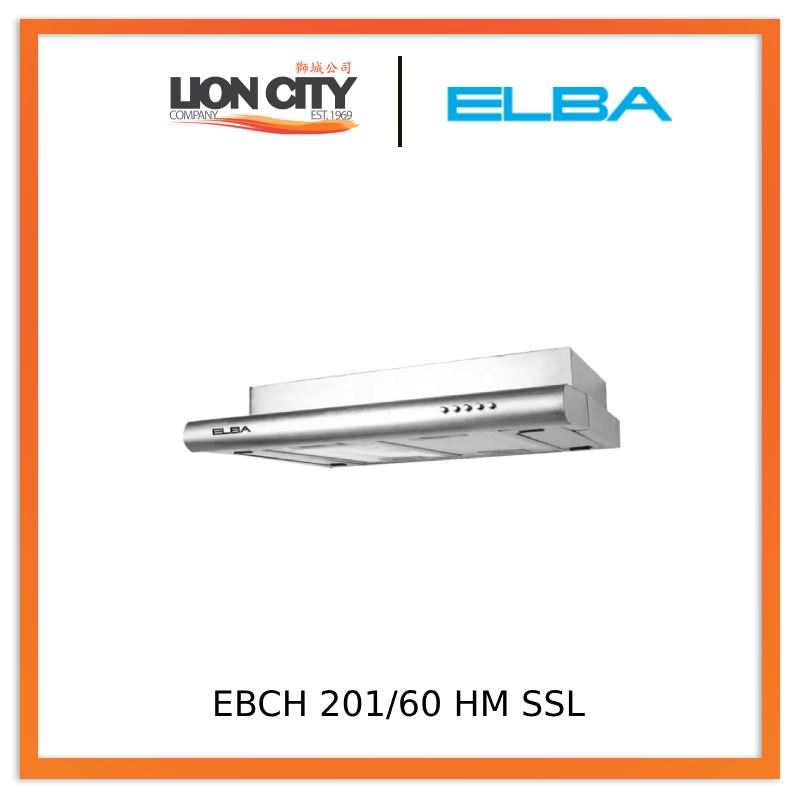 Elba 60cm Designer Hood EBCH 201/60 HM | Lion City Company.