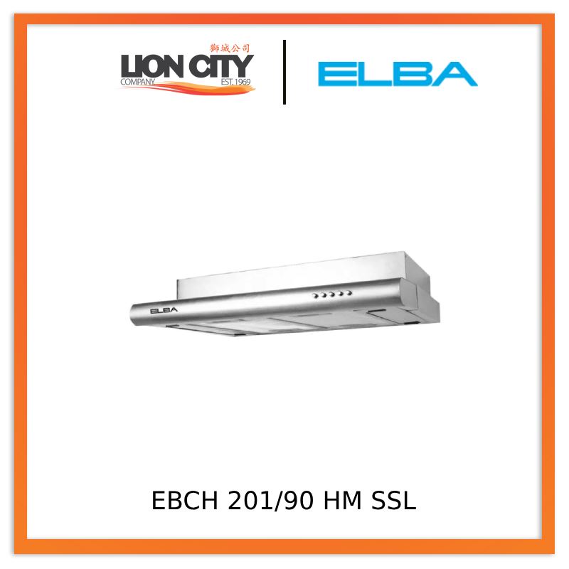 Elba EBCH 201/90 HM SSL 90cm Designer Hood EBCH201/90HM | Lion City Company.