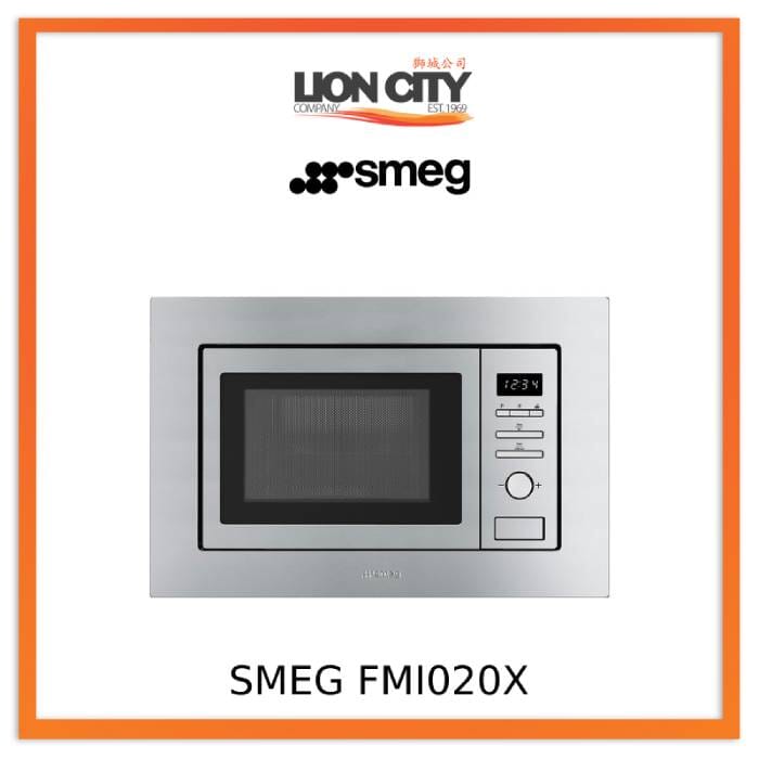 Smeg FMI020X Built-in Microwave Universale Aesthetic