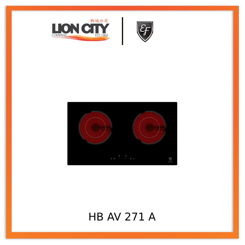 EF HB AV 271 A 70cm Radiant Built-in Ceramic Hob HBAV271A | Lion City Company.