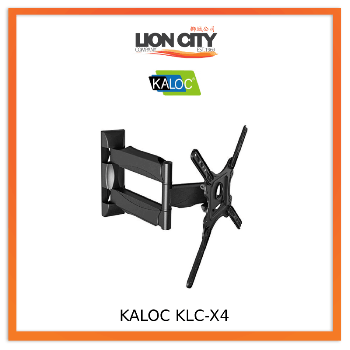 KALOC KLC-X4 FULL MOTION TV BRACKET FOR 32IN TO 52IN
