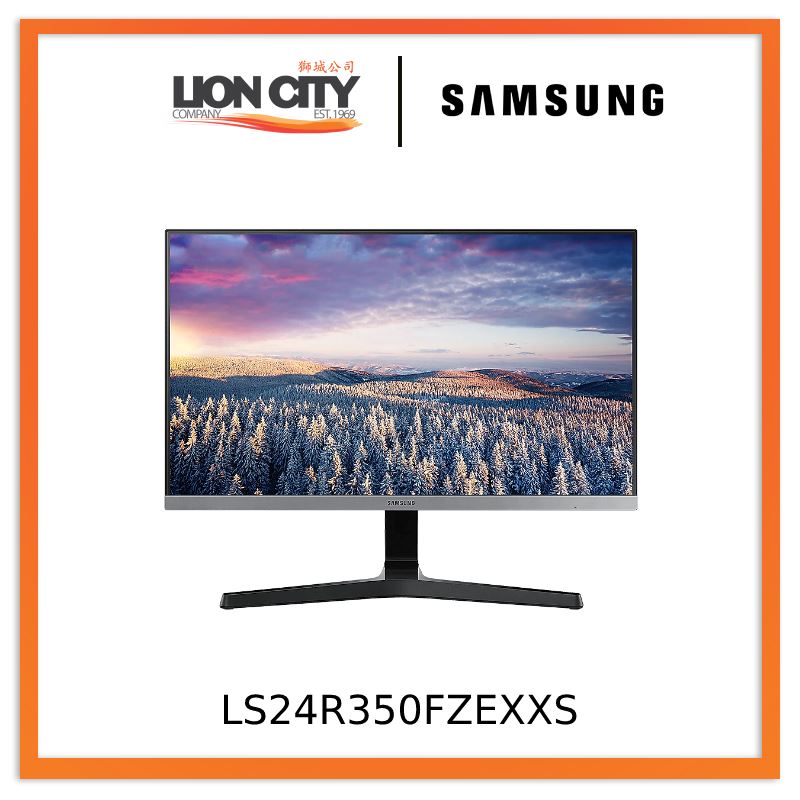 Samsung LS24R350FZEXXS SR350 24" LED Monitor with Bezel-less design