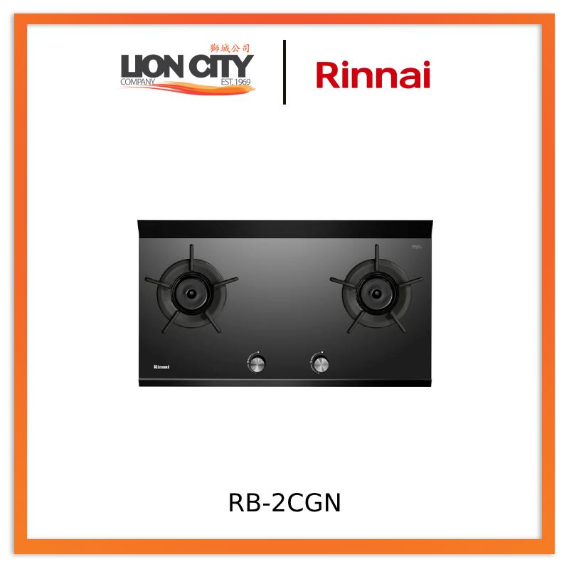 Rinnai RB-2CGN 2 Inner Burner Built-In Hob Inner Flame RB2CGN
