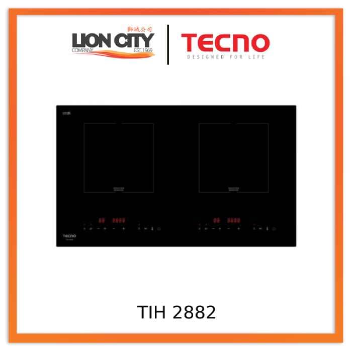 Tecno TIH 2882 73cm 2-Burner Built-In Induction Cooker Hob