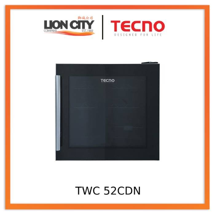 TECNO TWC 52CDN 16-Bottle Mini Wine Chiller | Lion City Company.