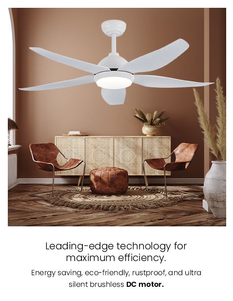 Fanco Galaxy 5 38"/ 48"/56" DC LED Ceiling Fan